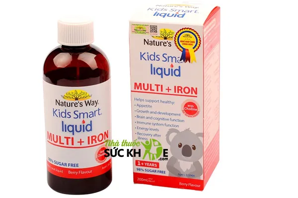 Nature's Way Kids Smart Multi Iron Liquid