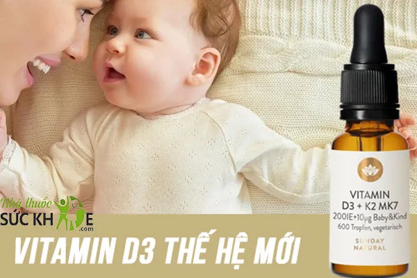 Vitamin D3 K2 Mk7 Sunday Natural