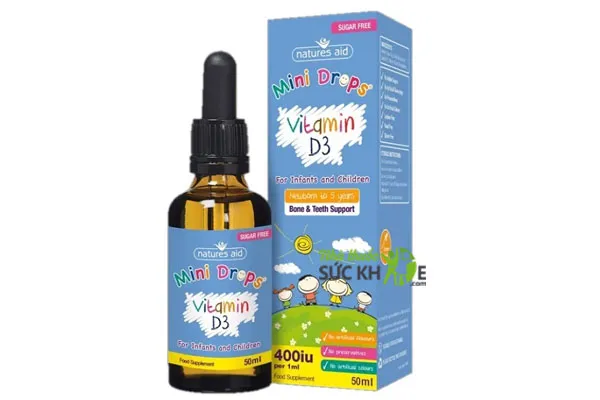 Vitamin D3 Drops Natures Aid