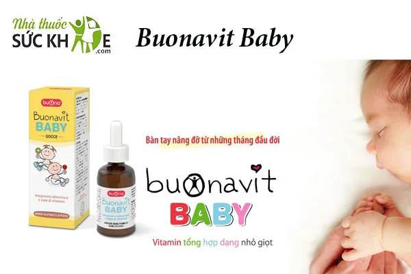 Vitamin kích thích bé ăn ngon, ngủ ngon BuonaVit Baby