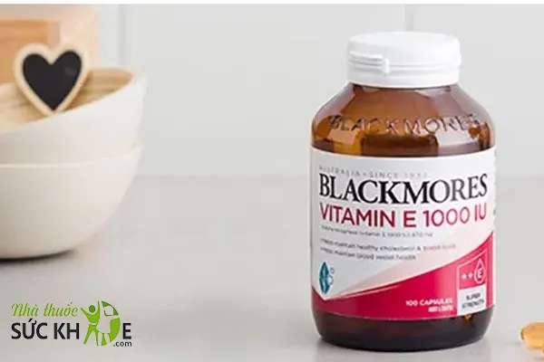 Vi&ecirc;n uống Blackmores Natural Vitamin E