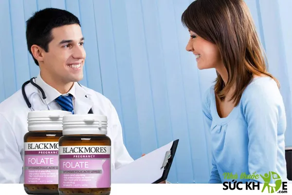 Viên uống Vitamin Blackmores Pregnancy Folate