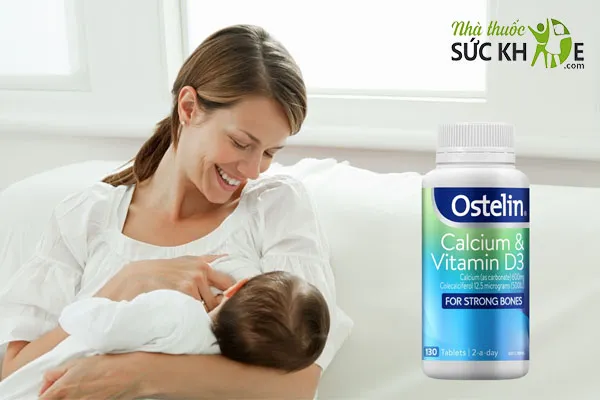 Cách uống canxi Ostelin cho mẹ sau sinh