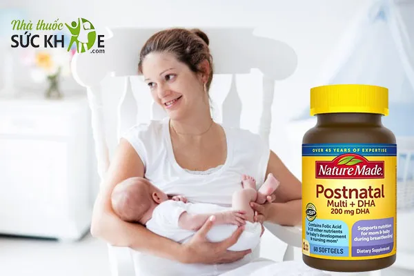 Viên uống Nature Made Postnatal Multi DHA