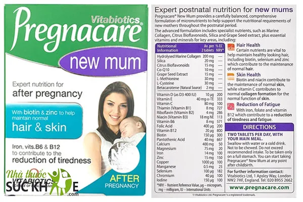 Vitamin Pregnacare New Mum