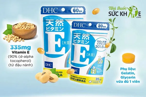 Vitamin E của Nhật DHC