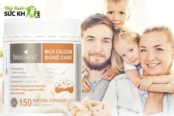 Milk Calcium Bone Care Bio Island