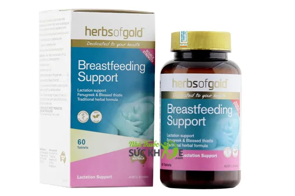 Lợi sữa Herbs of Gold Breastfeeding Support