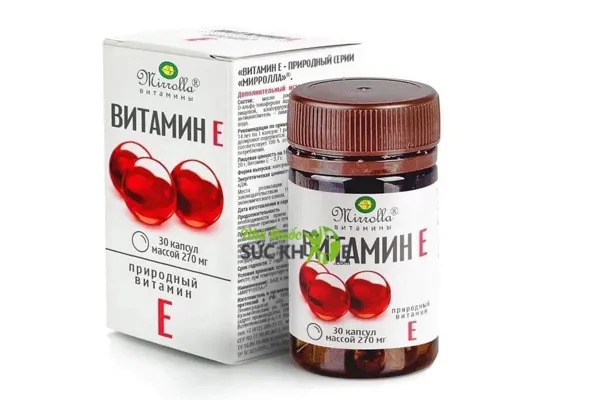 Vitamin E đỏ Nga Mirrolla