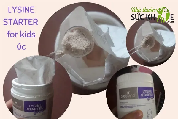 Bột lysine Bio Island Starter For Kid