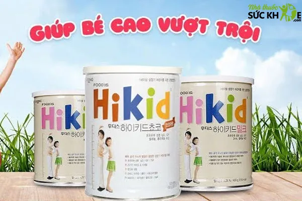 Sữa bột cho trẻ từ 2 tuổi trở lên Hikid