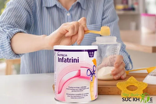 Sữa bột dinh dưỡng cho trẻ từ sơ sinh- 18 tháng tuổi Infatrini