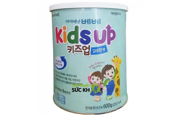 Sữa bột cho bé 2 tuổi tốt nhất Kids Up