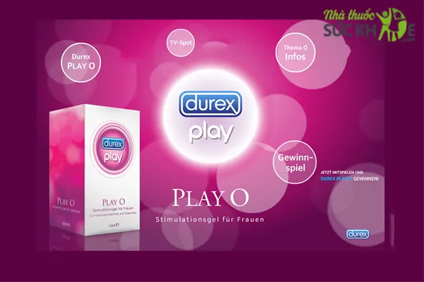 Gel bôi trơn Durex O Play For Women