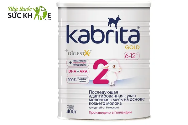 Sữa ph&aacute;t triển to&agrave;n diện cho b&eacute; Kabrita 2